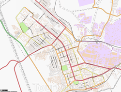 Карта Орска с улицами