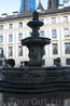 Прага. фонтан в одном из дворов Пражского града
