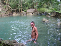 23 декабря 2010. Erawan Waterfall.