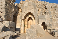 Верховья долины Иордана. Самая сохранившаяся крепость крестоносцев. Выход из потайного хода.