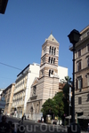 Рим.  Church - of  San  Paolo  - entro - le  Mura  (  англицкая  церковь  Святого- Павла-внутри-стен )   на  Via  Nazionale ,16 а,  на  пересечении  улиц  Via  Nazionale и  Via  Napoli.  Дата  построй