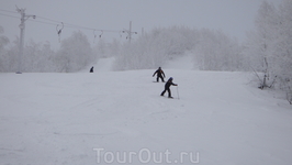 самая пологая горка.