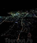 Вид из окна самолета на Москву Вид из окна самолета на Москву