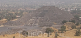 Теотеокан. город покинутый гигантами до возникновения цивилизации ацтеков. пирамида луны