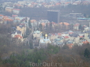 Вид на отель "Термал" и русскую православную церковь