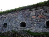 Крепостная стена с бойницами XVIII века, Суоменлинна.