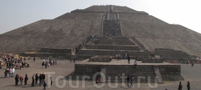 Теотеокан. город покинутый гигантами до возникновения цивилизации ацтеков. пирамида солнца