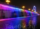 Уникальный мост-фонтан Банпо в Сеуле