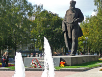 Тульский памятник Л.Н.Толстому 