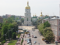 Панорама с Колокольни Софийского Собора