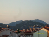 Вид на горы из отеля