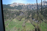 Долина Лаутербруннен. Знаменитые альпийские шале.