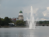 Вид на Выборгский замок