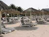 Отель "ИнтерКонтиненталь Абу-Даби 5*". Пляж