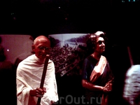 Махатма Ганди и Индира Ганди