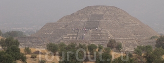 Теотеокан. город покинутый гигантами до возникновения цивилизации ацтеков. пирамида солнца