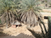 вид из окна в отеле в Сахаре
