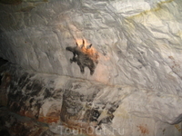 Путешествовали по пещерам и окрестностям в 2005 году. В пещерах было прохладно, а тем кто боится замкнутого пространства еще и страшно =). Ходили на речку Тосна и были у Саблинского водопада.