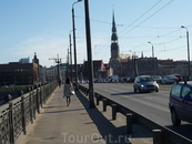 Вид с моста на старый город