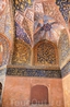 Роспись на стенах одной из усыпальниц ансамбля Тадж-Махал, Агра