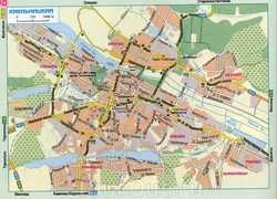 Карта Хмельницкого
