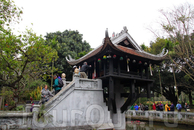 знаменитая пагода на одном столбе (Ханой)