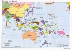 Индонезия на карте
