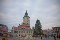 Старая ратуша, центральная площадь Брашова