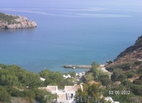 Залив Мирабелло. Снимок из автобуса