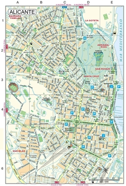 Карта Аликанте