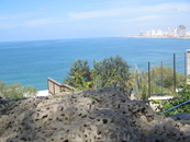 Это вид с Яффо на Море (справа кусочек Тель-Авива)