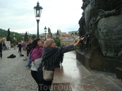 Прага Карлов мост,загадываем желания....