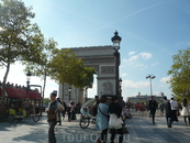 Сентябрь 2012 Paris. Триумфальная арка.