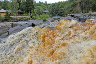 Широкую известность водопады получили благодаря советскому фильму «А зори здесь тихие», снятому в этих местах в 1972 году.