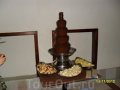 Икебана "Шоколадный" фонтан