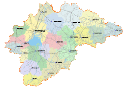 Карта Новгородской области по районам