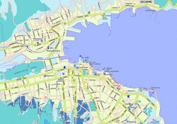 Карта Новороссийска с улицами