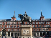 Пласа Майор. Конная статуя короля Филиппа III