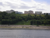 Вид на Нижний Новгород с теплохода