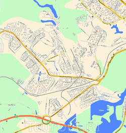 Карта Красногорска с улицами