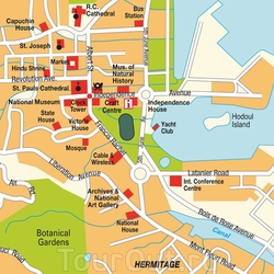 Карта Виктории