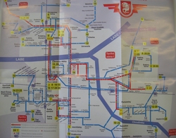 Транспортная карта Пардубице