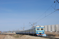ЭР22-34 между Степногорском и 3 км
