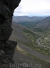 Подъём на пик Марченко (1032 м)
р. Рисйок, вид на долину Кукисвум (Длинная долина, саам.)