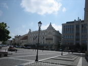 Площадь в Старом Вильнюсе.