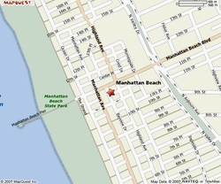 Карта Манхеттен Бич
