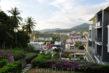 вид из бассейна на 9 этаже