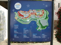 Порт Авентура. Карта