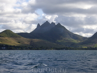 view from Ile aux cerfs