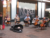 уличные музыканты из Польши